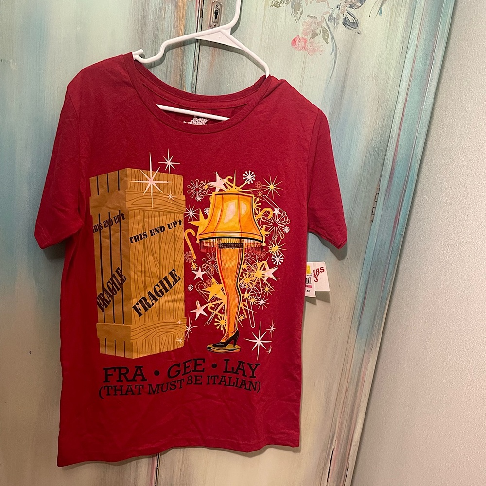 NWT. A Christmas story T juniors X-Large 🎄🎅🏽 would work as adult small too